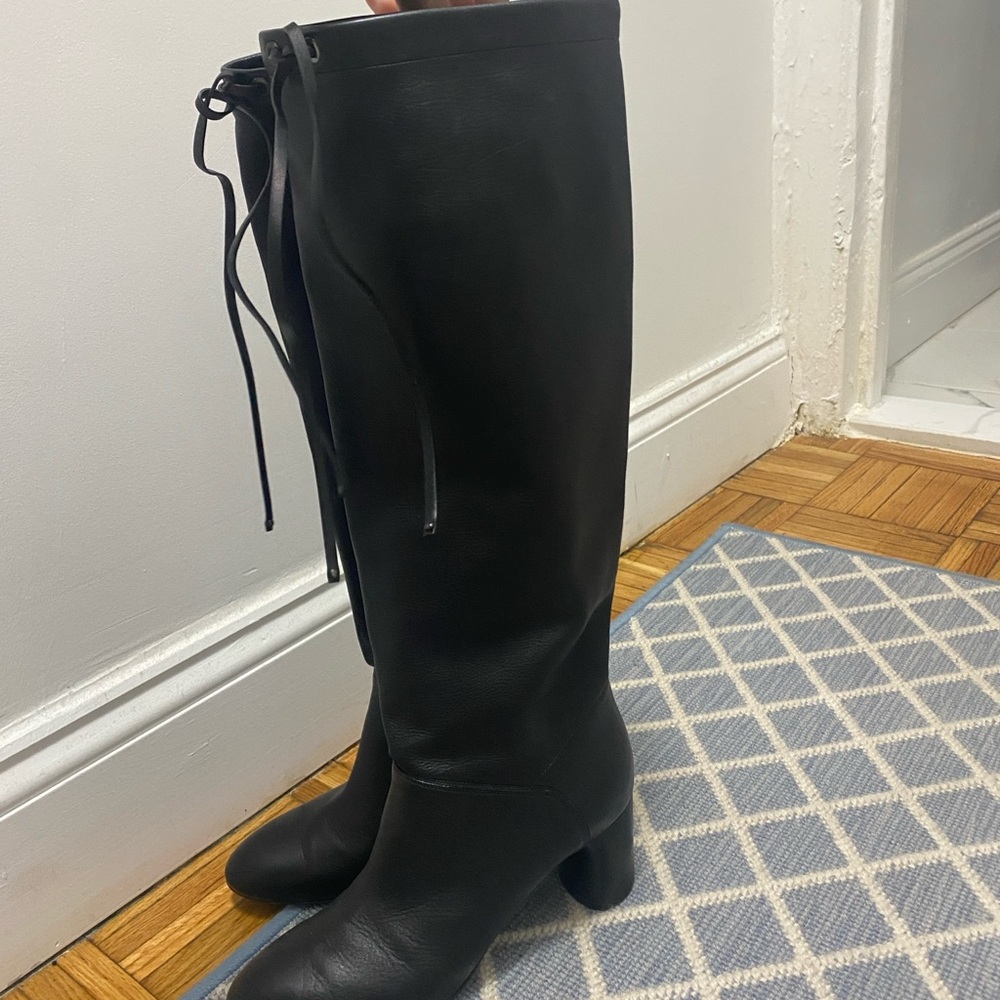 Casadei Black Heeled Boots